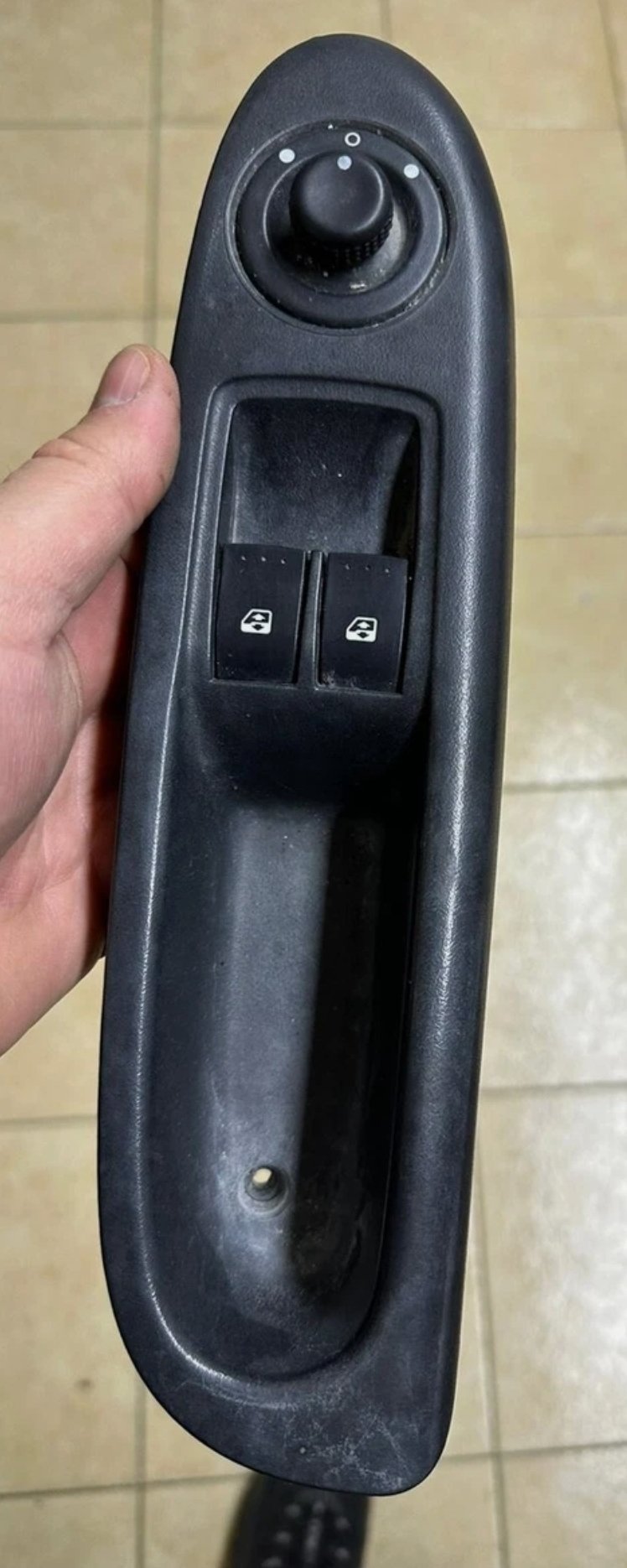 Pulsantiera alzavetro sinistra SX Renault Clio II dal 1998 al 2012