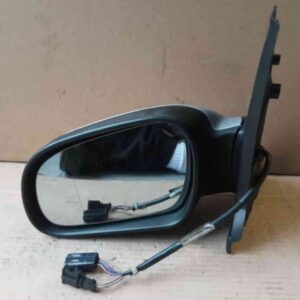 Specchietto retrovisore sinistro SX Volkswagen Fox grigio metallizzato 2 spine 5 fili (3+2) dal 2005 al 2011