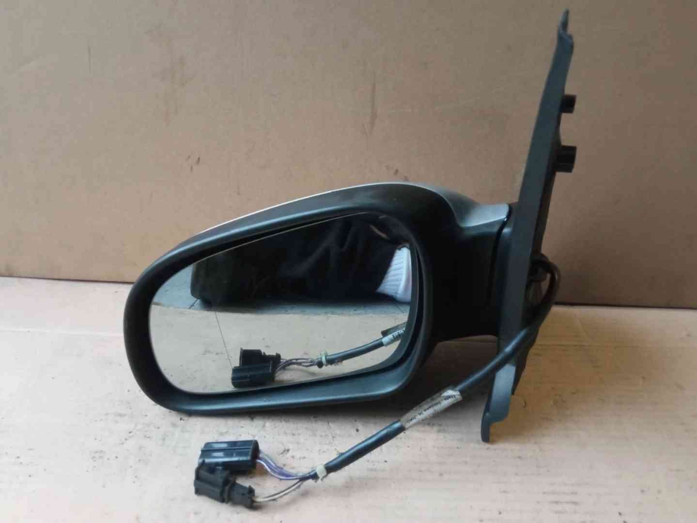 Specchietto retrovisore sinistro SX Volkswagen Fox grigio metallizzato 2 spine 5 fili (3+2) dal 2005 al 2011