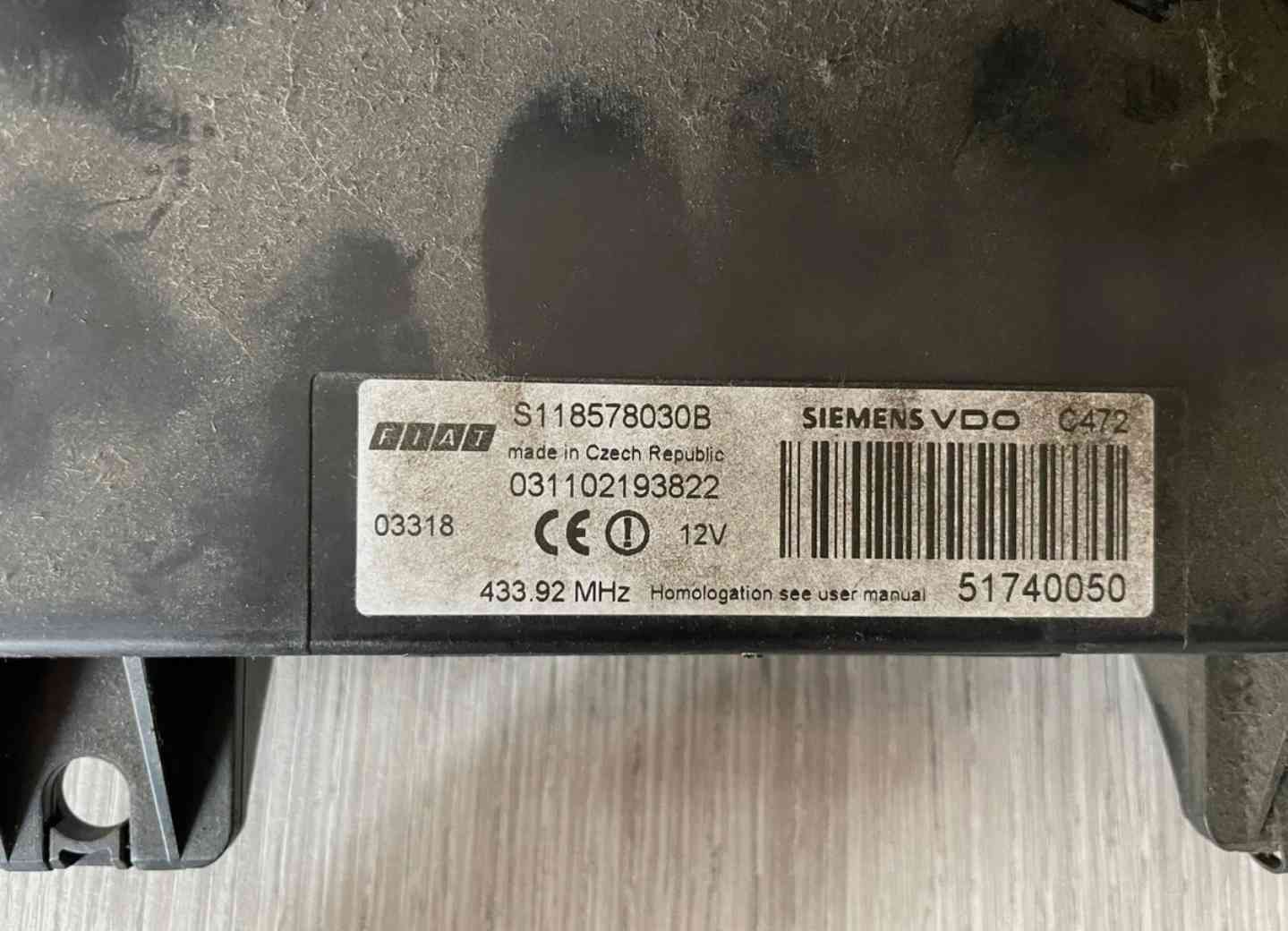 Kit accensione completo Fiat Panda 169 dal 2003 al 2013 - immagine 4