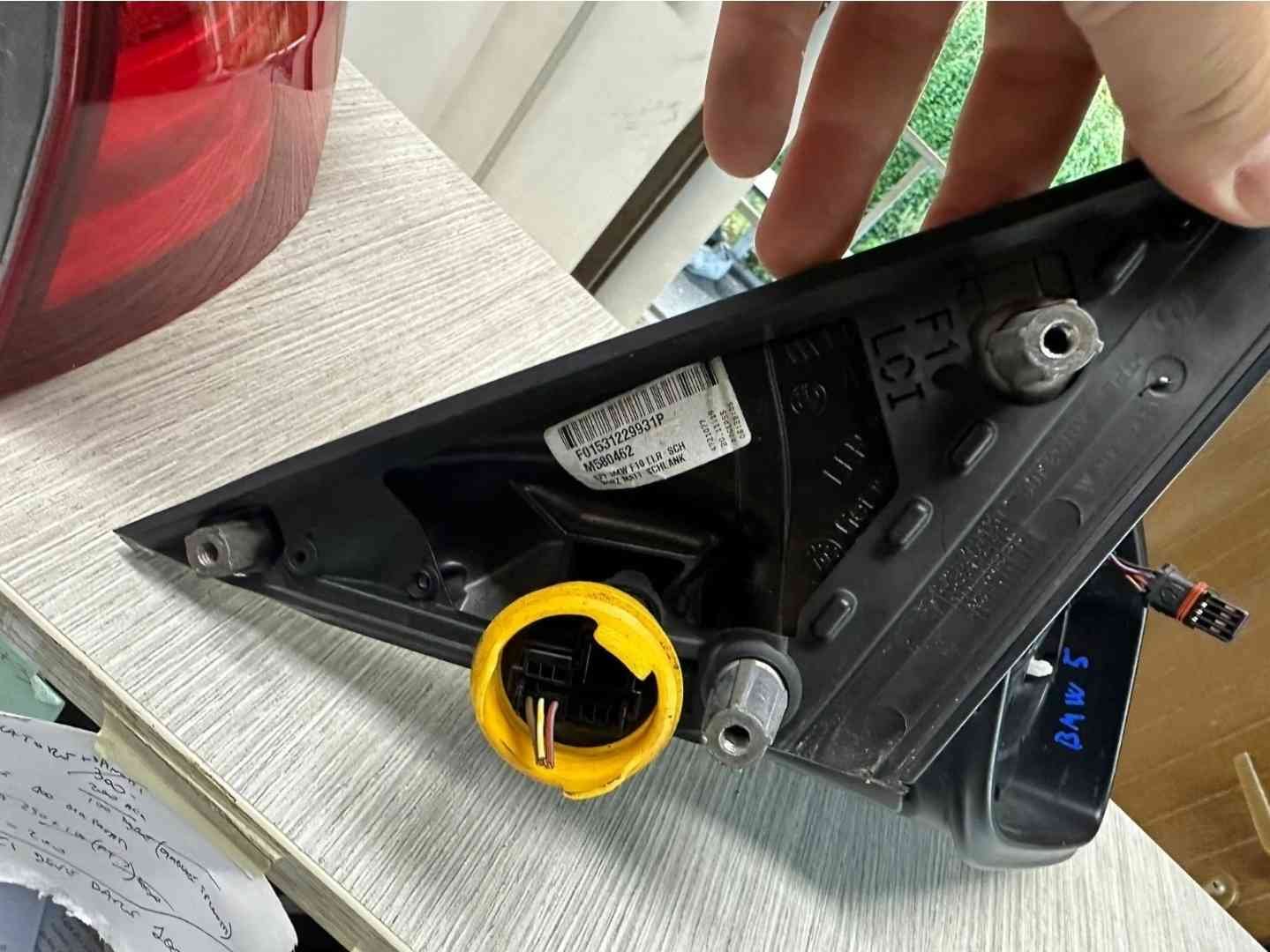 SPECCHIETTO RETROVISORE DX DESTRO BMW SERIE 5 F10 DAL 2010 AL 2017 - immagine 3