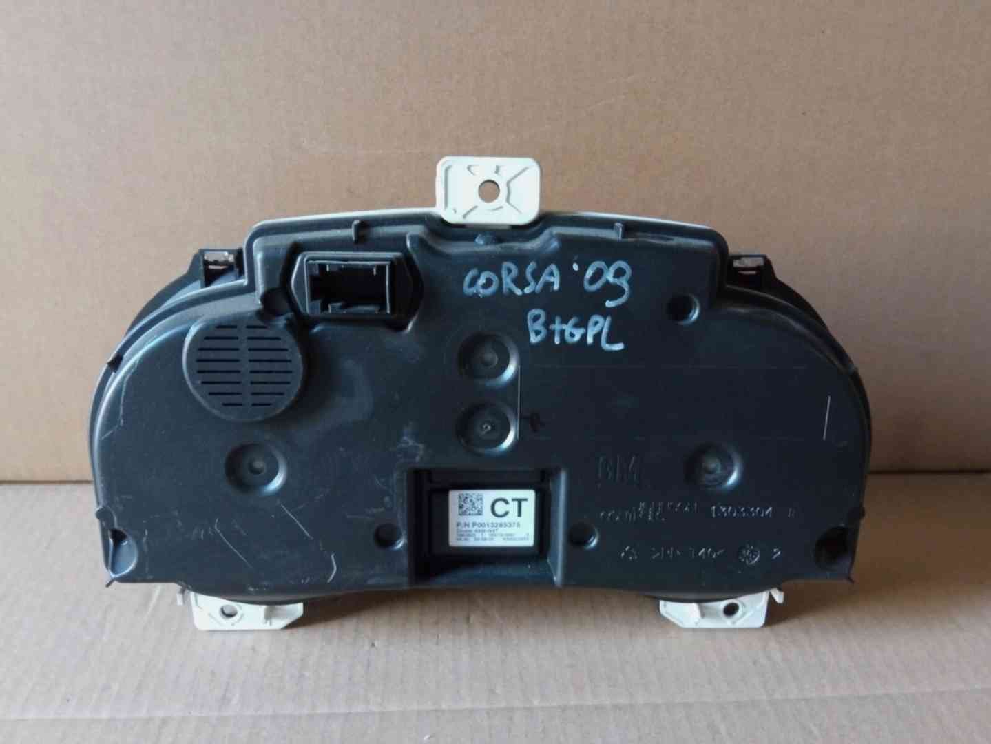 Contakm contachilometri quadro strumenti Opel Corsa D benzina codice 13285375 dal 2006 al 2013 - immagine 6