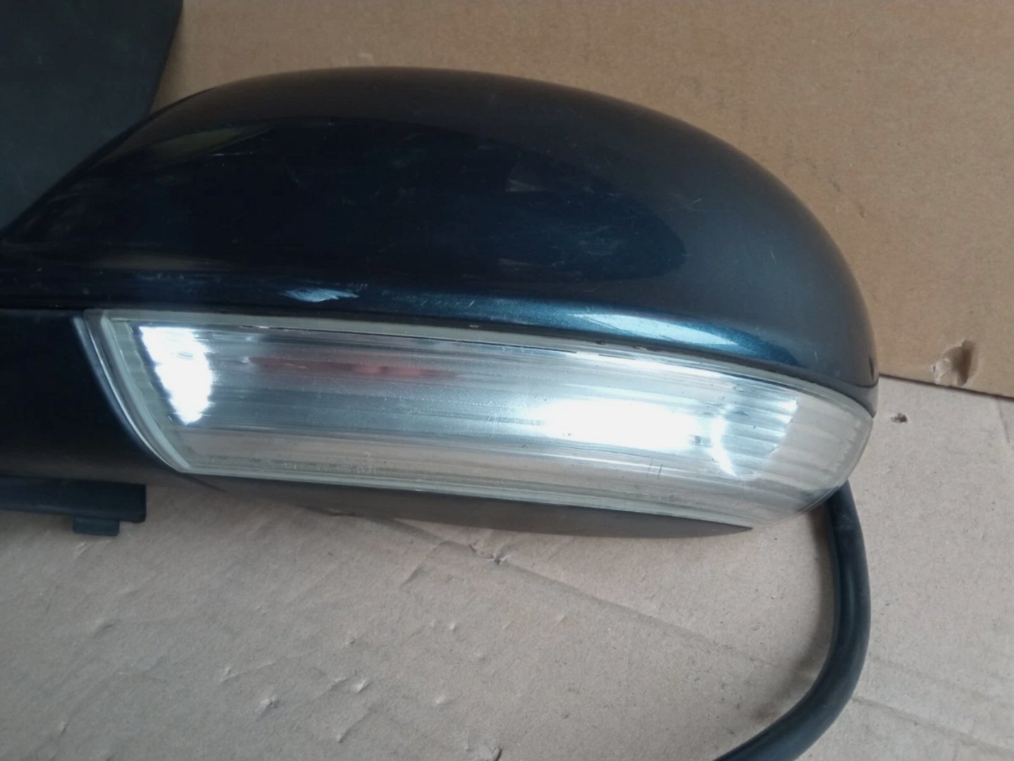 Specchietto Retrovisore Sinistro SX VW Volkswagen Golf Plus 6 Fili con Freccia Integrata dal 2005 al 2014 - immagine 2