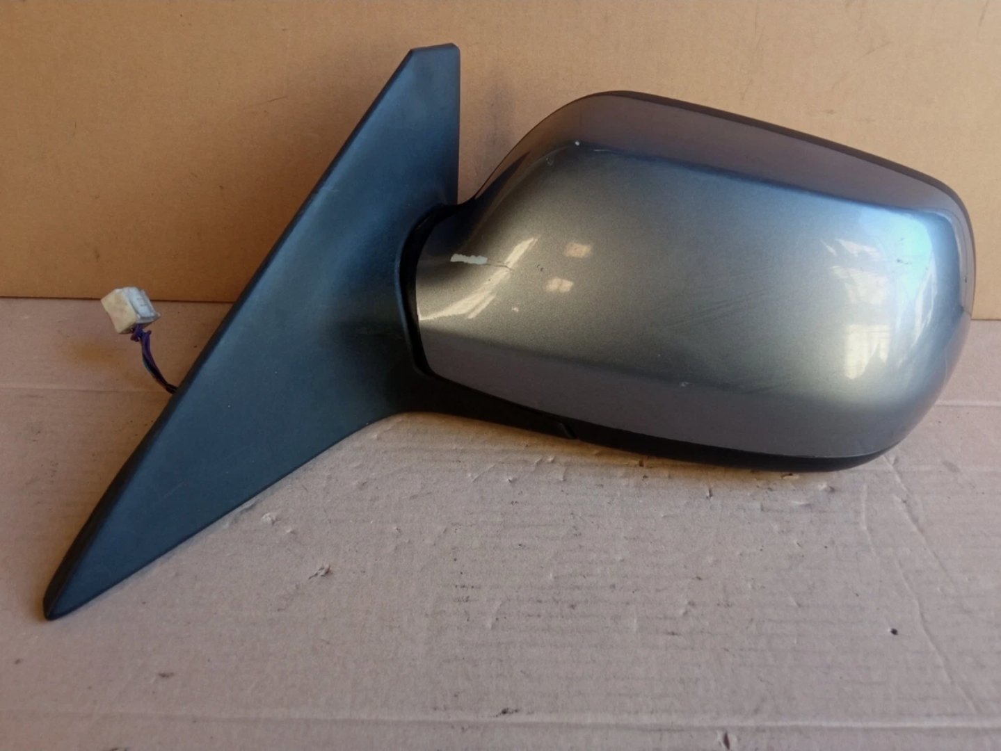 Specchietto Retrovisore Sinistro SX Mazda 6 5 Fili Colore Grigio dal 2002 al 2008