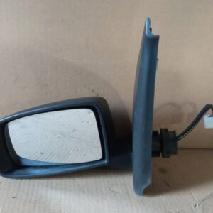 Specchietto Retrovisore Sinistro SX Fiat Panda Seconda Serie 5 Fili Nero Non in Tinta dal 2004 al 2008