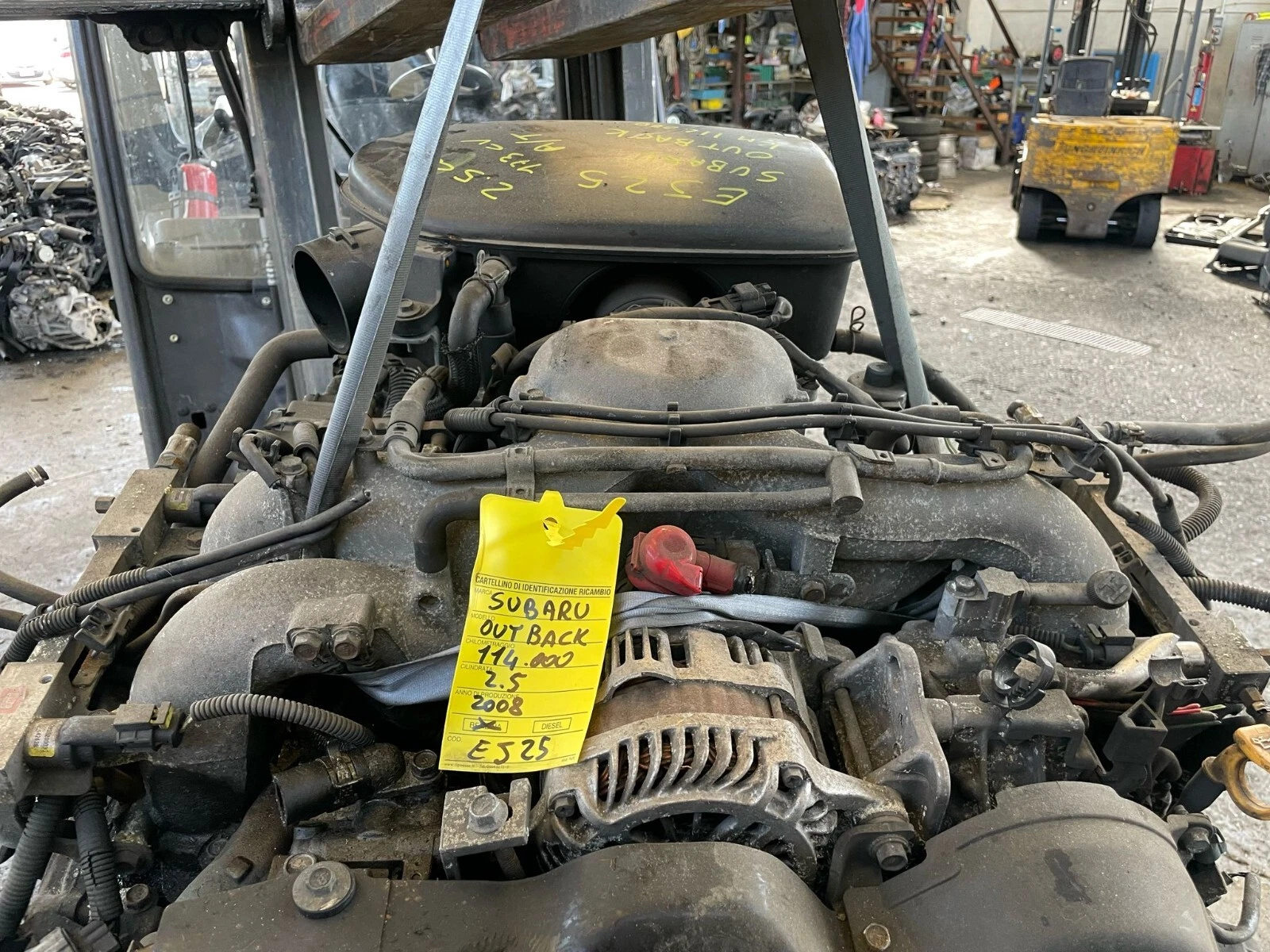 MOTORE SUBARU EJ25 2.5 BENZINA - immagine 4