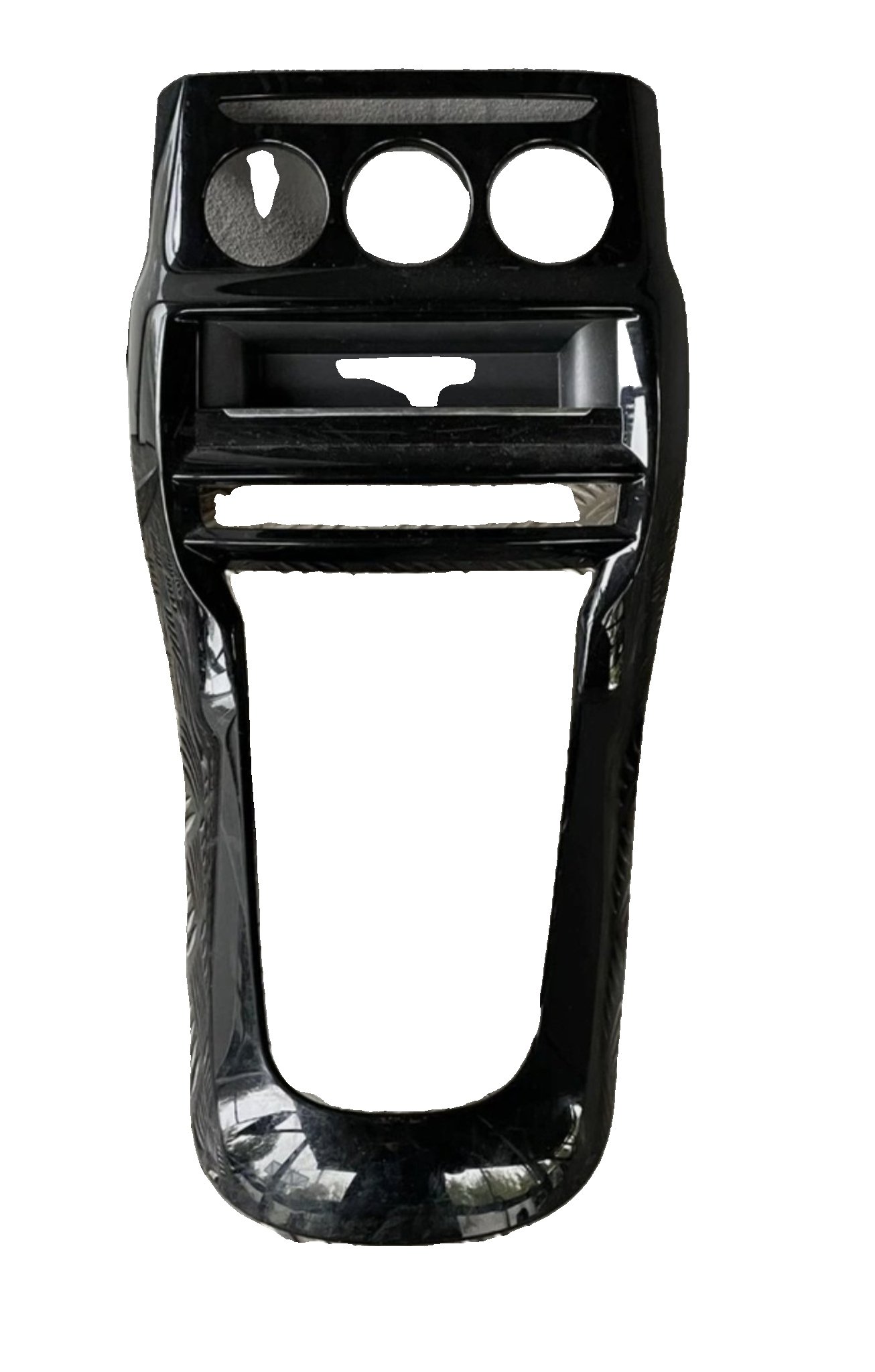 Consolle modanatura centrale nera Citroen C3 dal 2013 al 2016